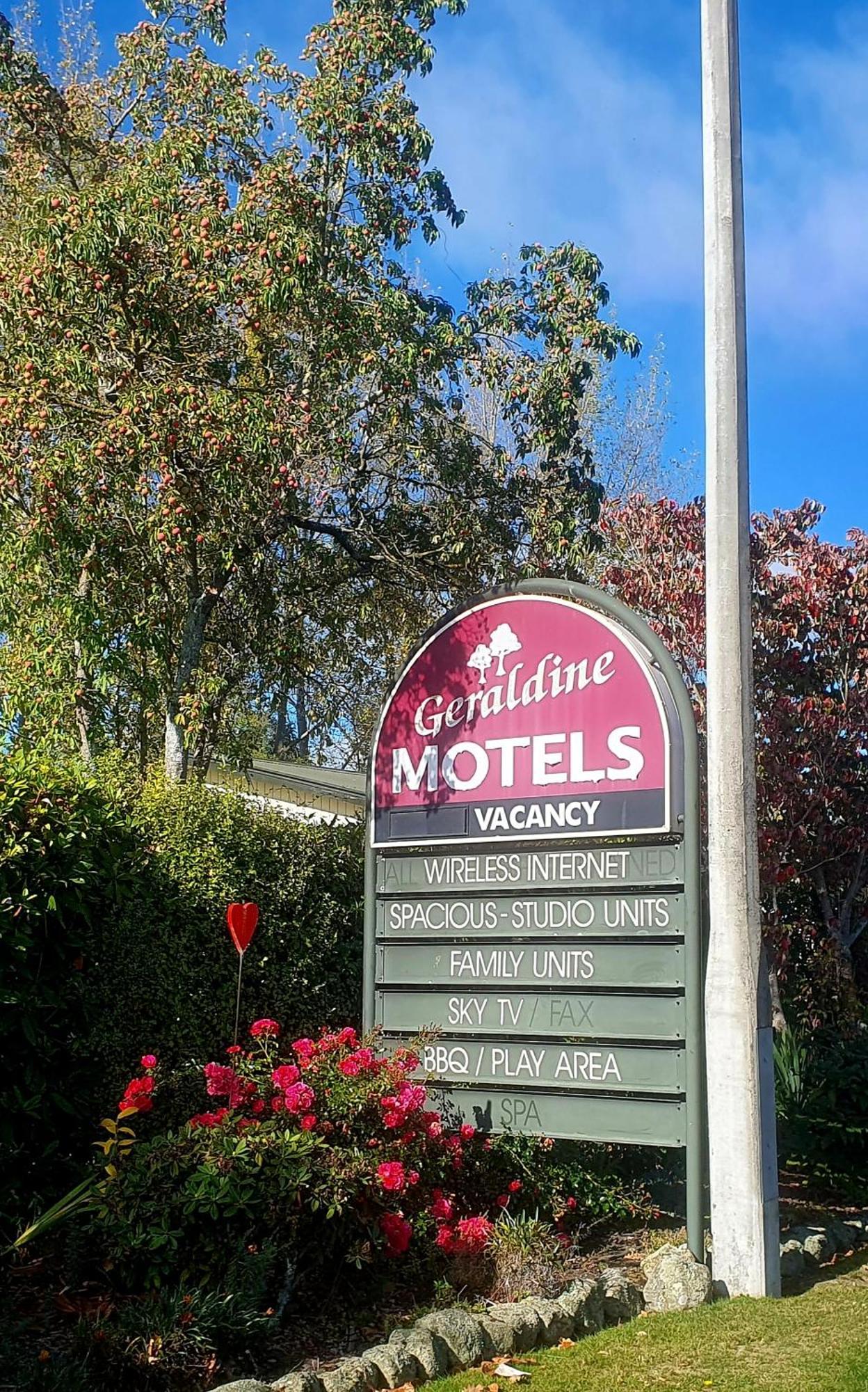 Geraldine Motels ภายนอก รูปภาพ